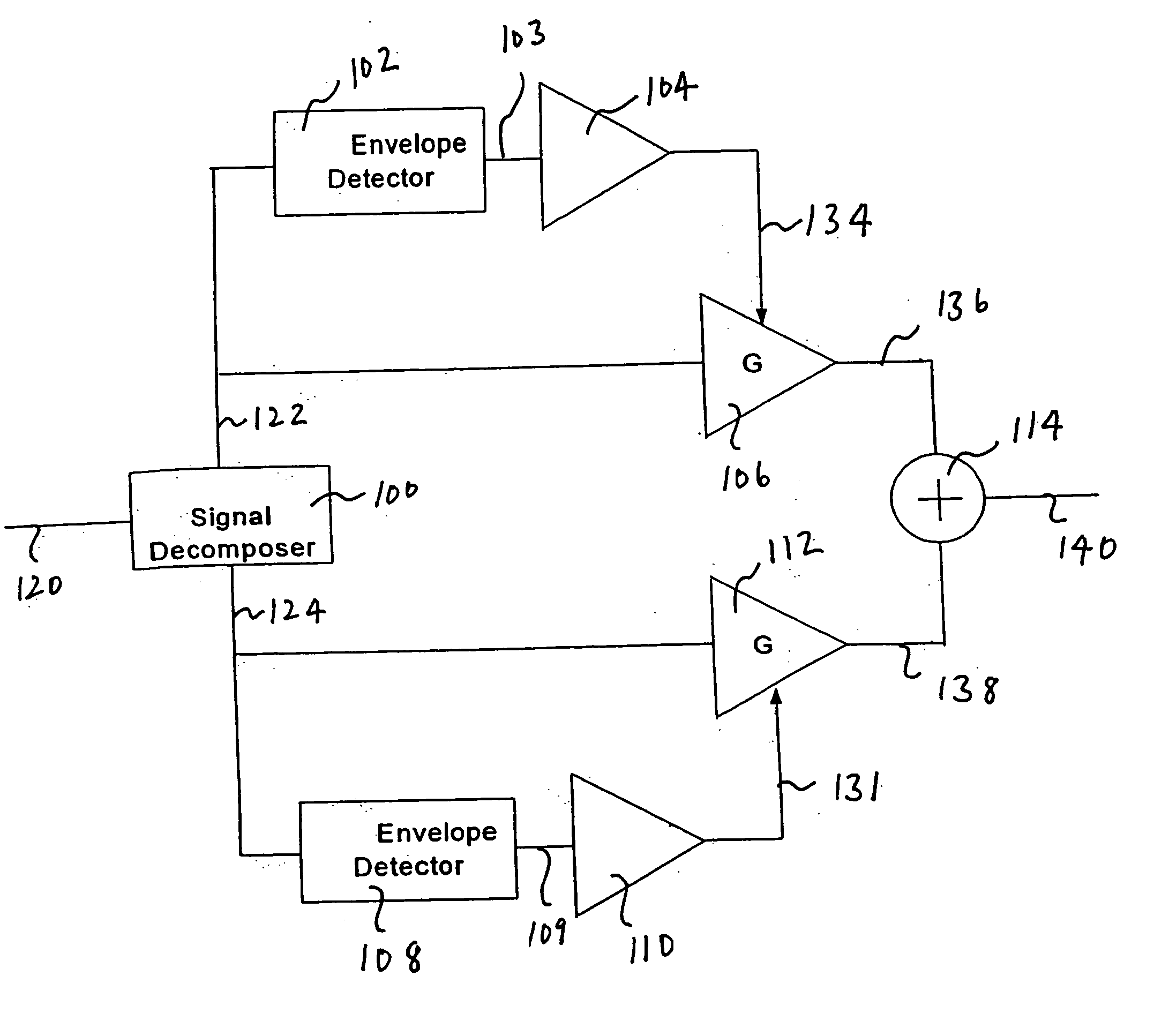 Methods and systems for signal amplification through envelope removal and restoration