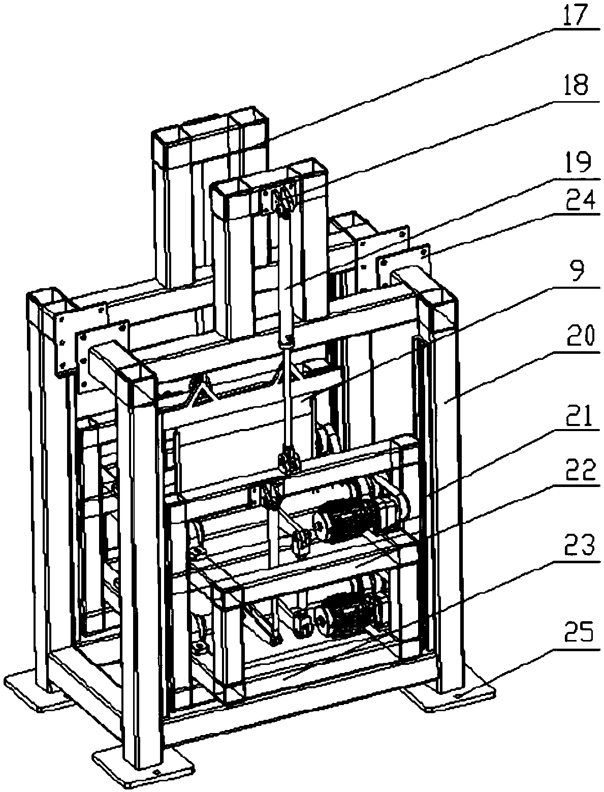 Zinc electrolysis negative plate scrubbing unit