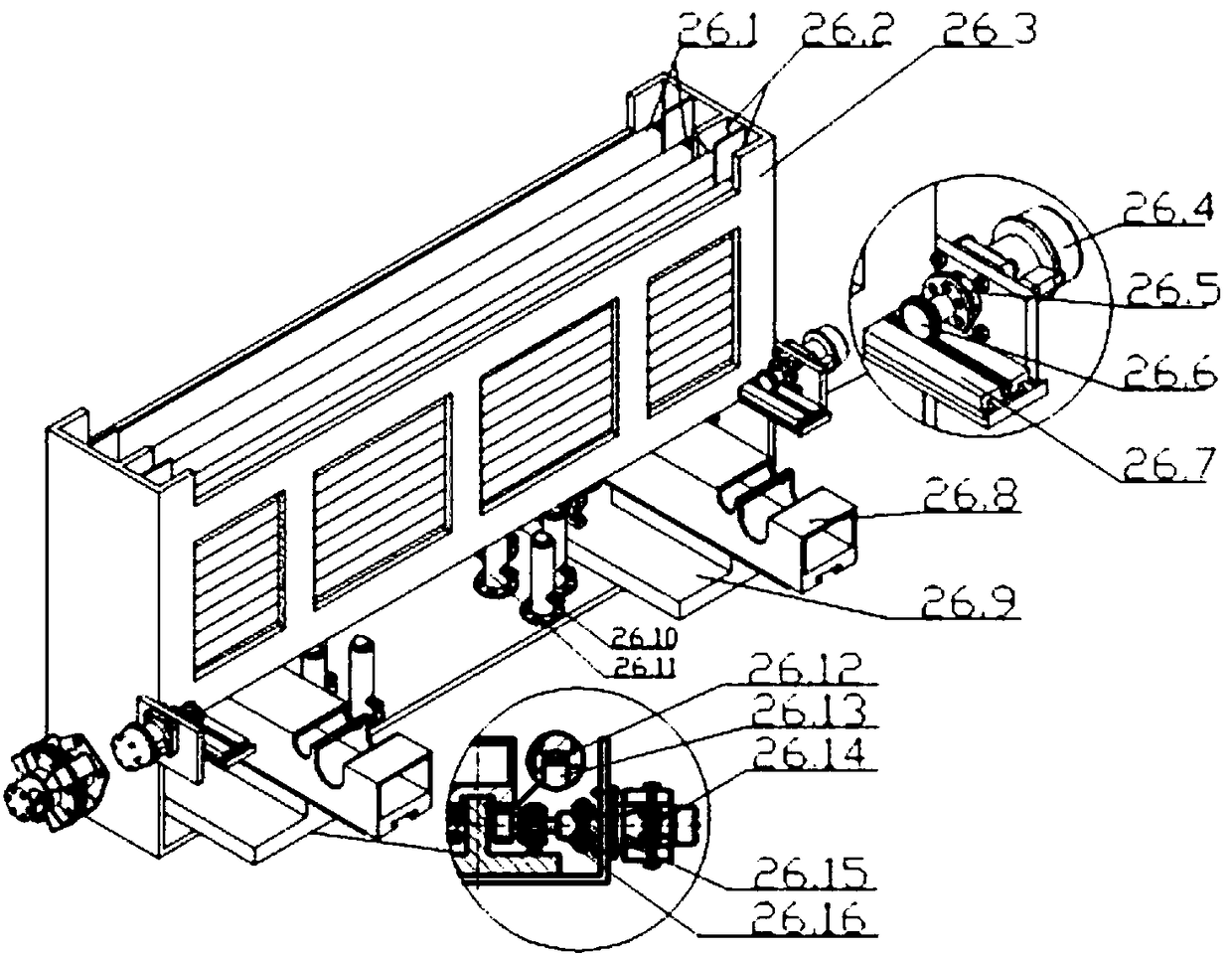 Core sampling drilling rig