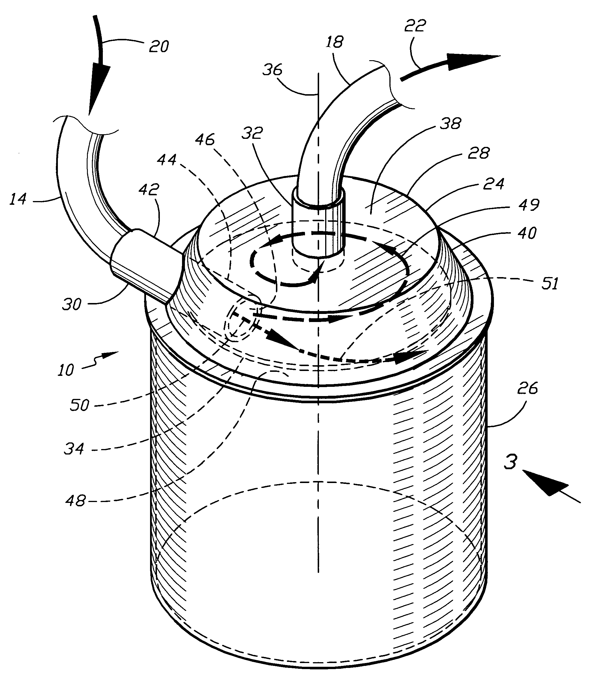 Debris separator