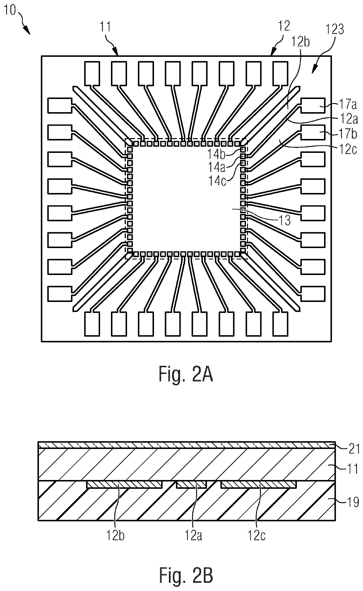 Flex-foil package with coplanar topology for high-frequency signals