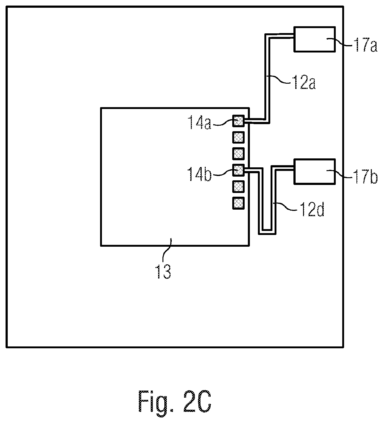 Flex-foil package with coplanar topology for high-frequency signals