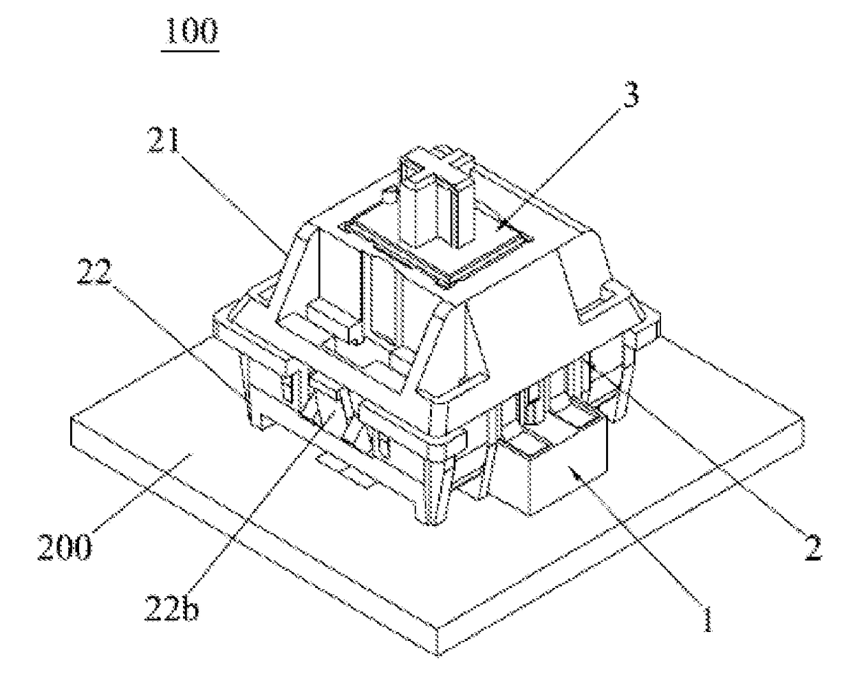 Modular Photoelectric-switch Keyboard Key