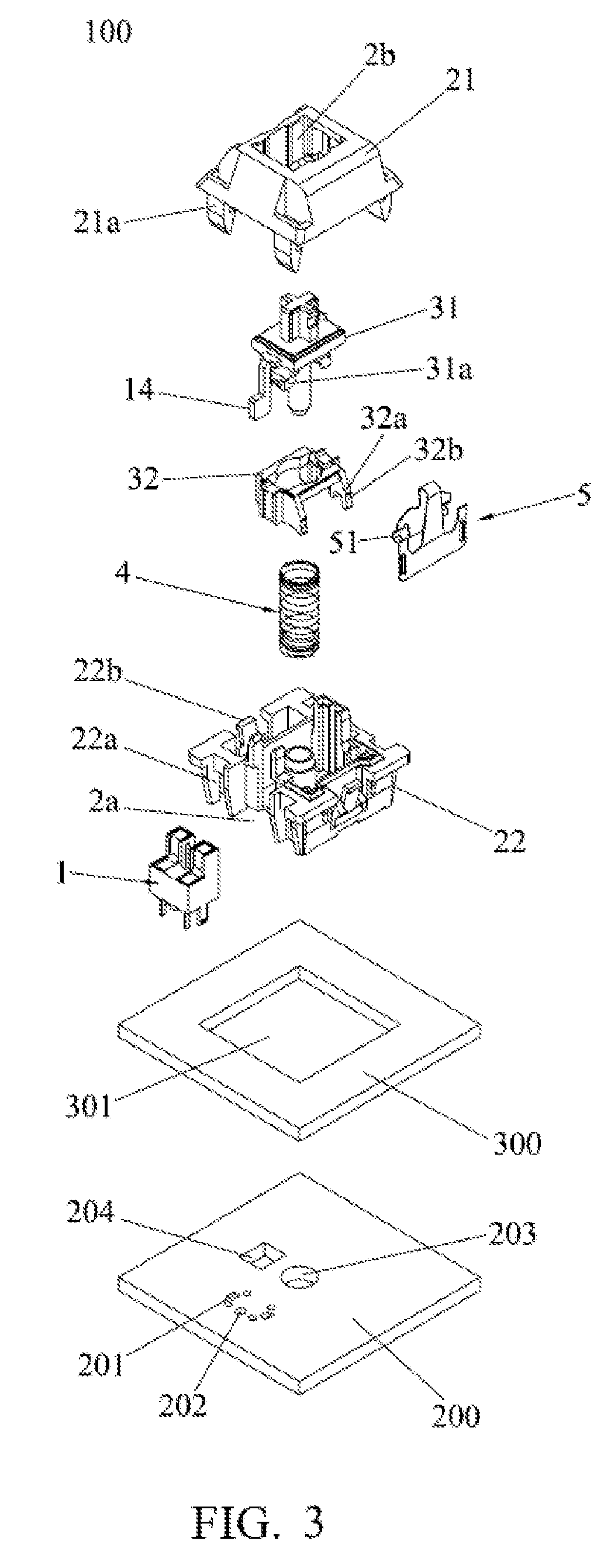 Modular Photoelectric-switch Keyboard Key