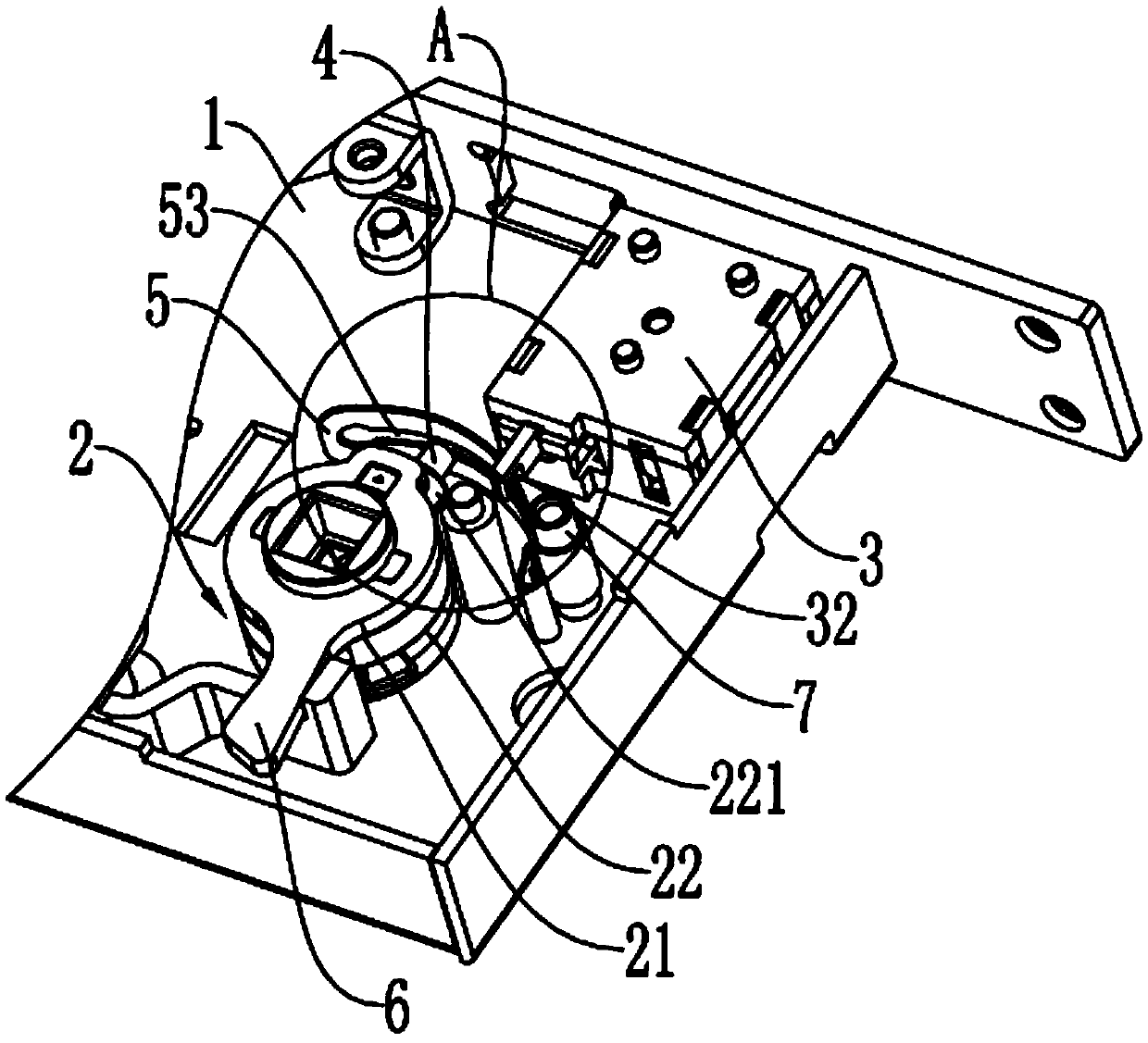 Lockset with anti-smack open clutch