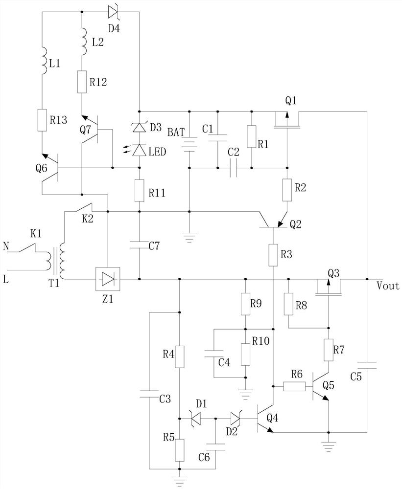 Low-voltage direct-current redundant power supply control system