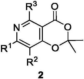 Polysubstituted pyridine derivative and preparation method thereof