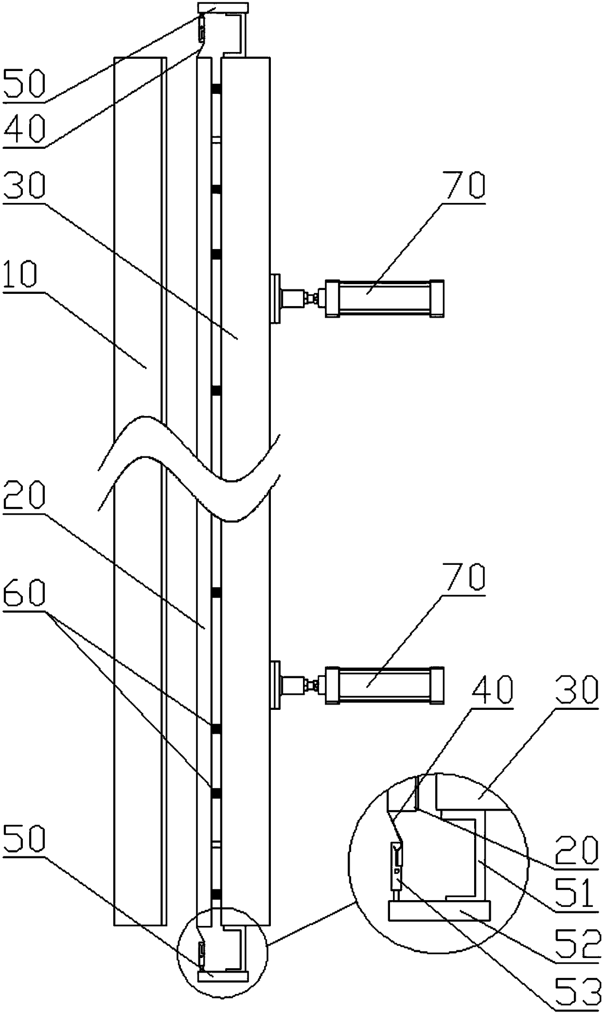 Welded heating device