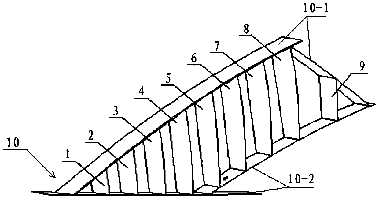 Driver's cab side window welding deformation control device and manufacturing method thereof