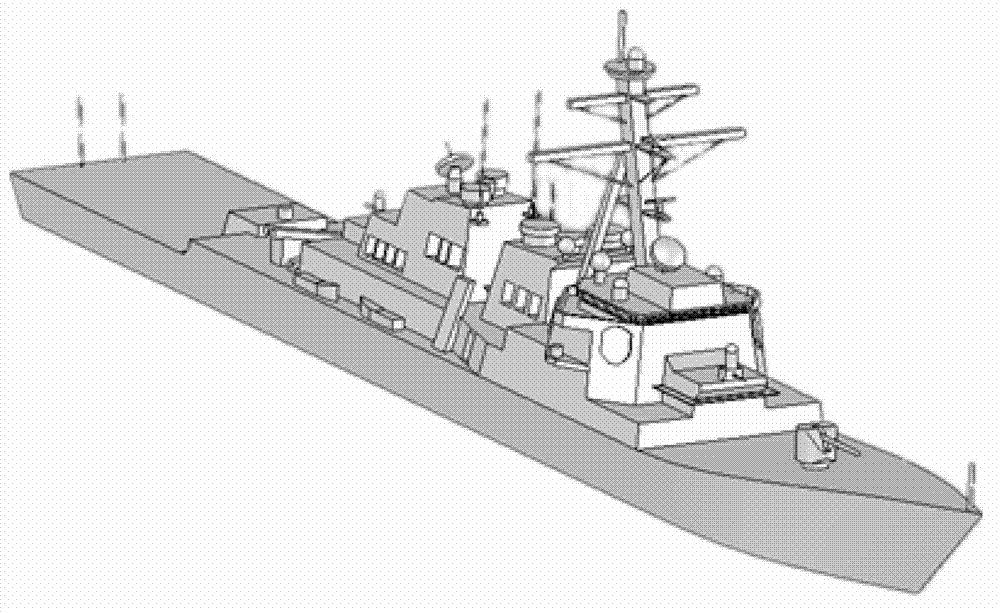 Marine navigation radar signal simulation method