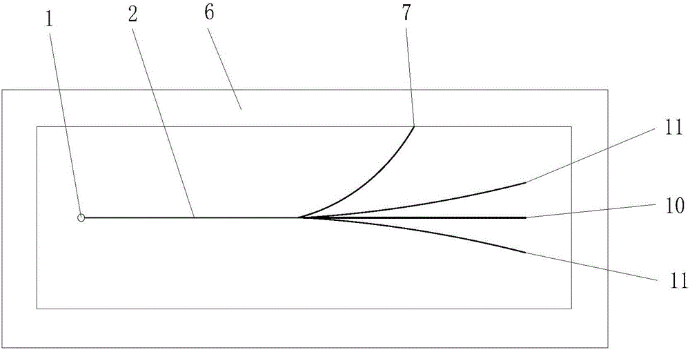 Ground L-shaped gas extraction drill hole