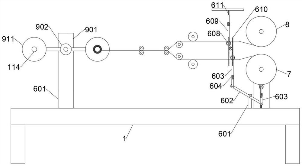 Label production equipment with film covering function