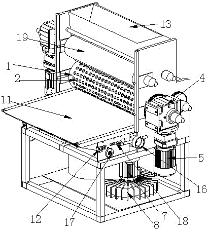 One-piece candy moulding machine