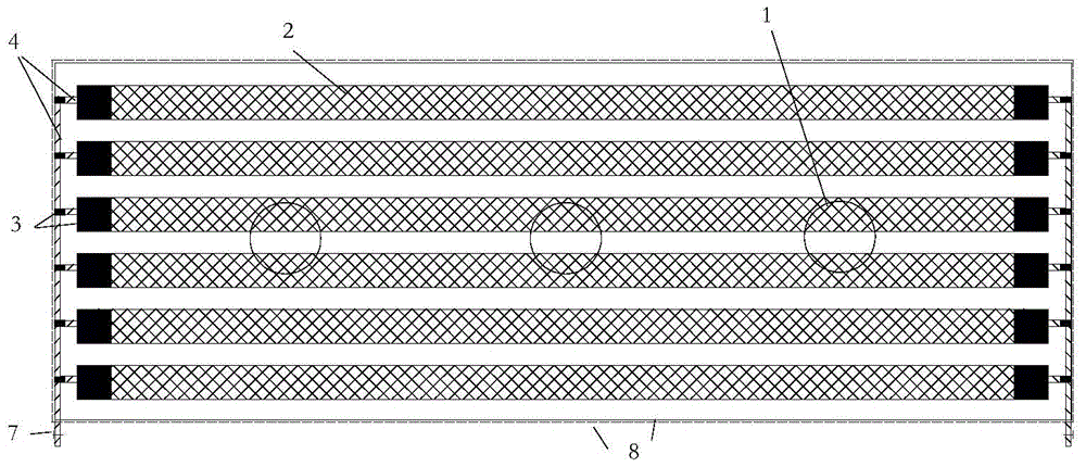 Device and method for rapid drainage and consolidation of dredged sediment in rivers and lakes with high clay content