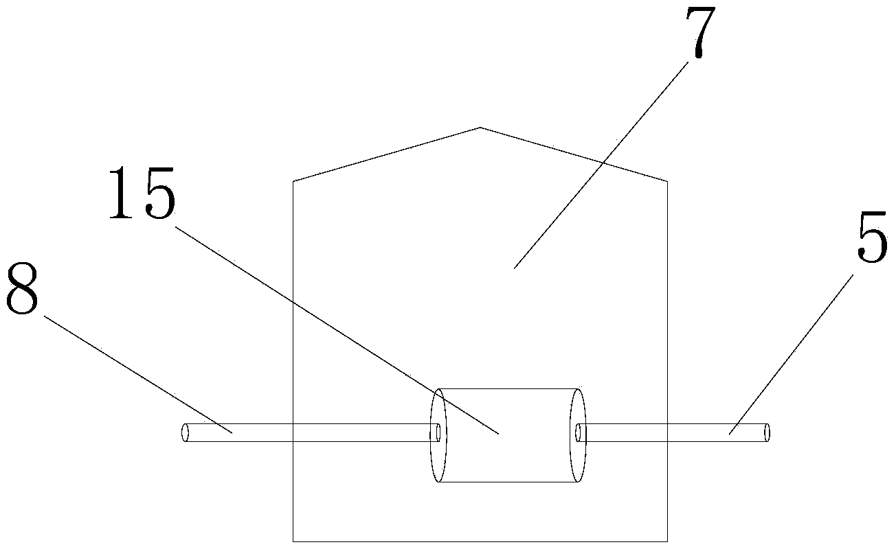 Teaching model for simulating light well point precipitation construction