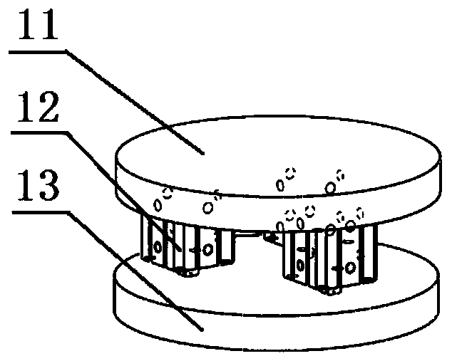 High-frequency micro-amplitude vibration device applied to ultra-fast polishing of large-caliber complex curved surface