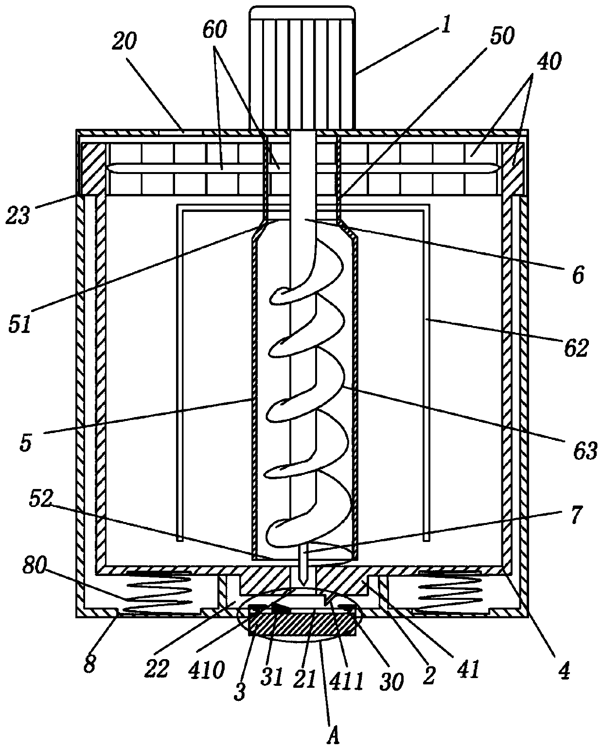 Mortar processing method