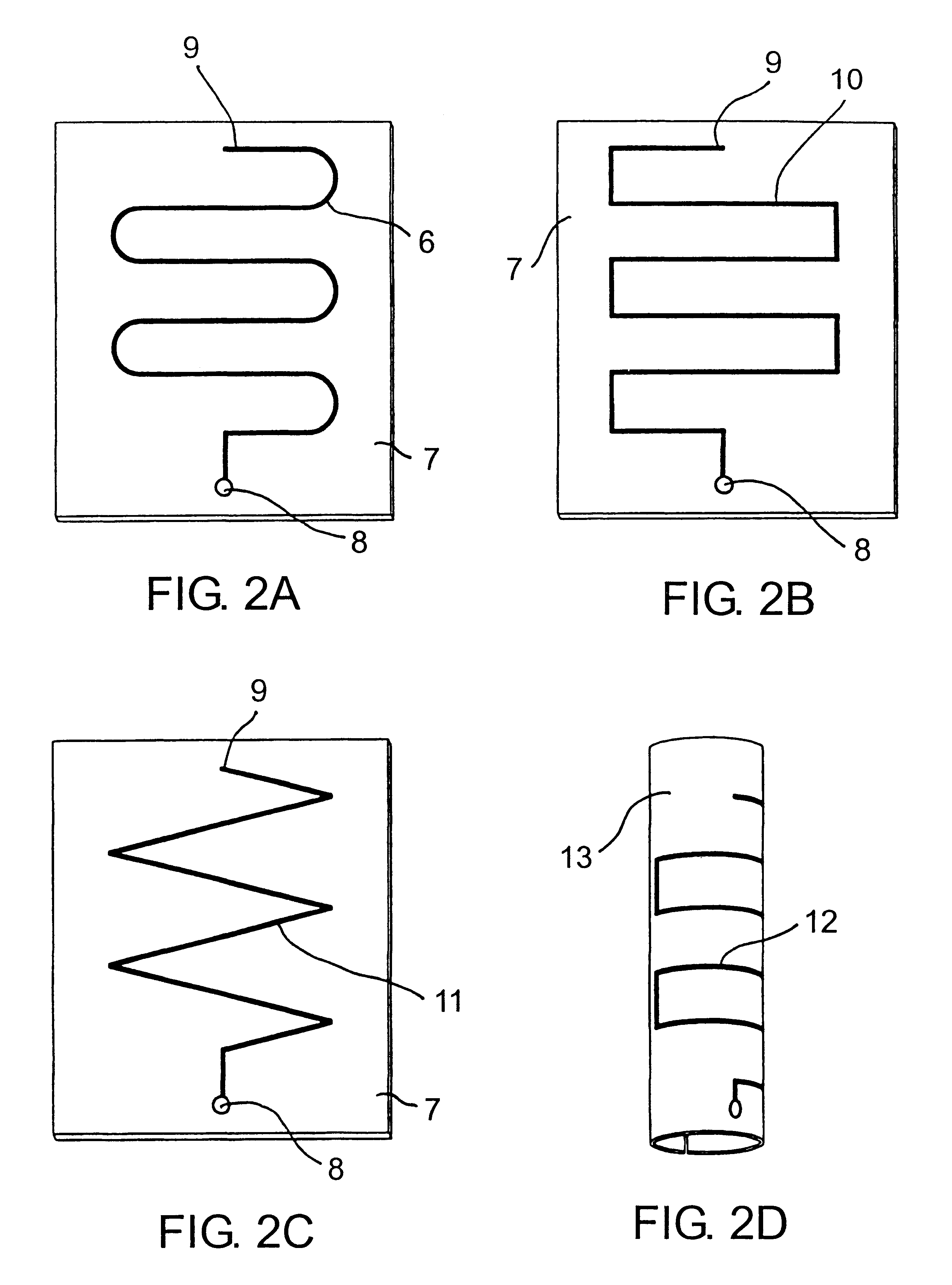 Meander antenna device