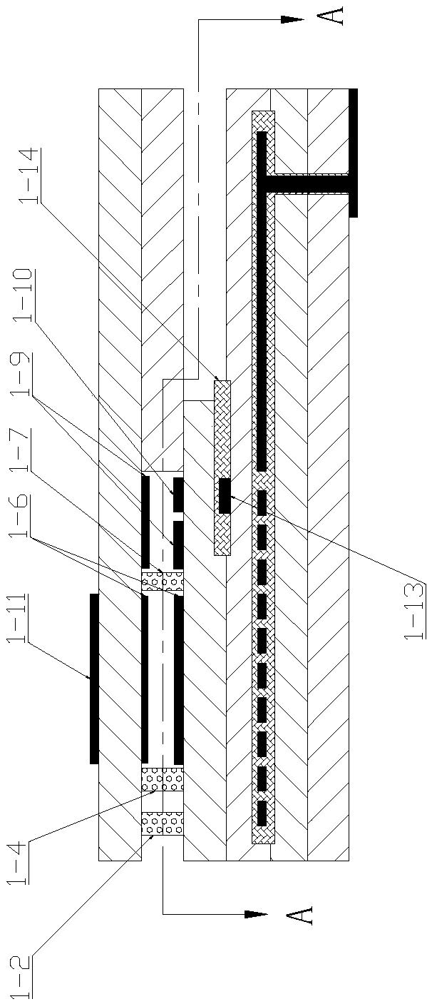 Nitrogen-oxygen sensor ceramic chip core