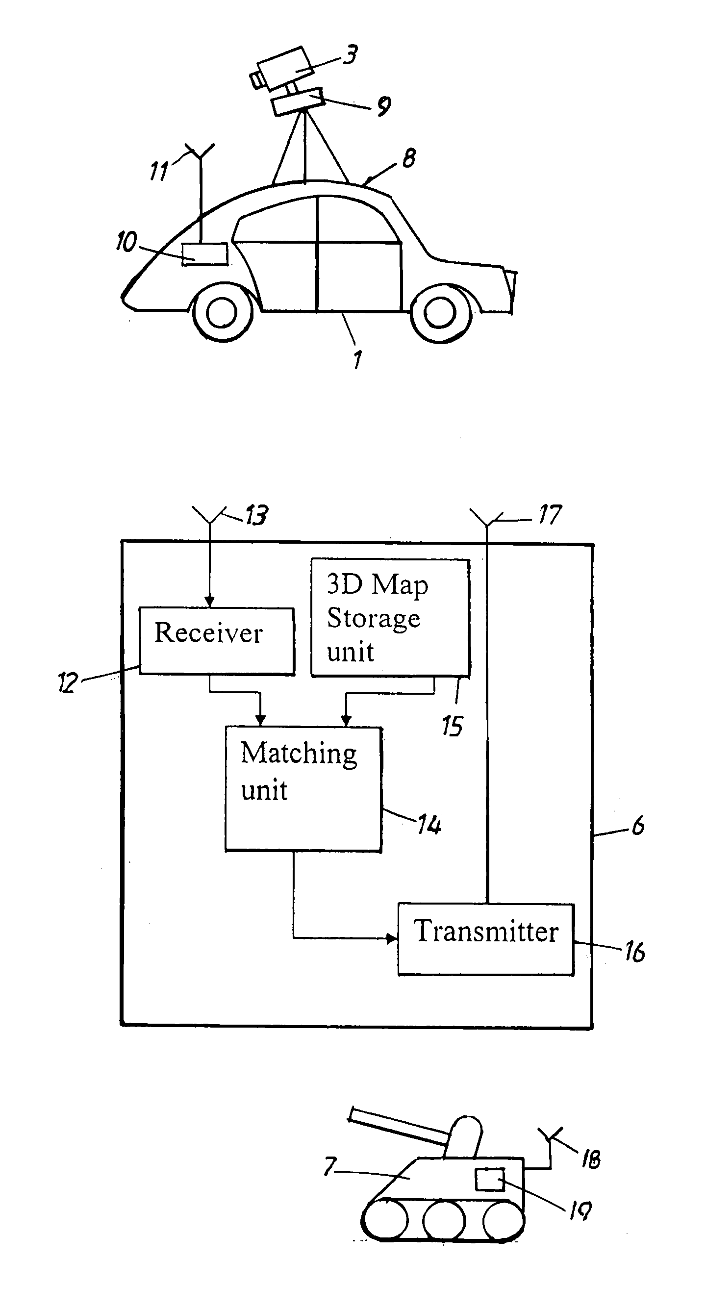 Target locating method and a target locating system