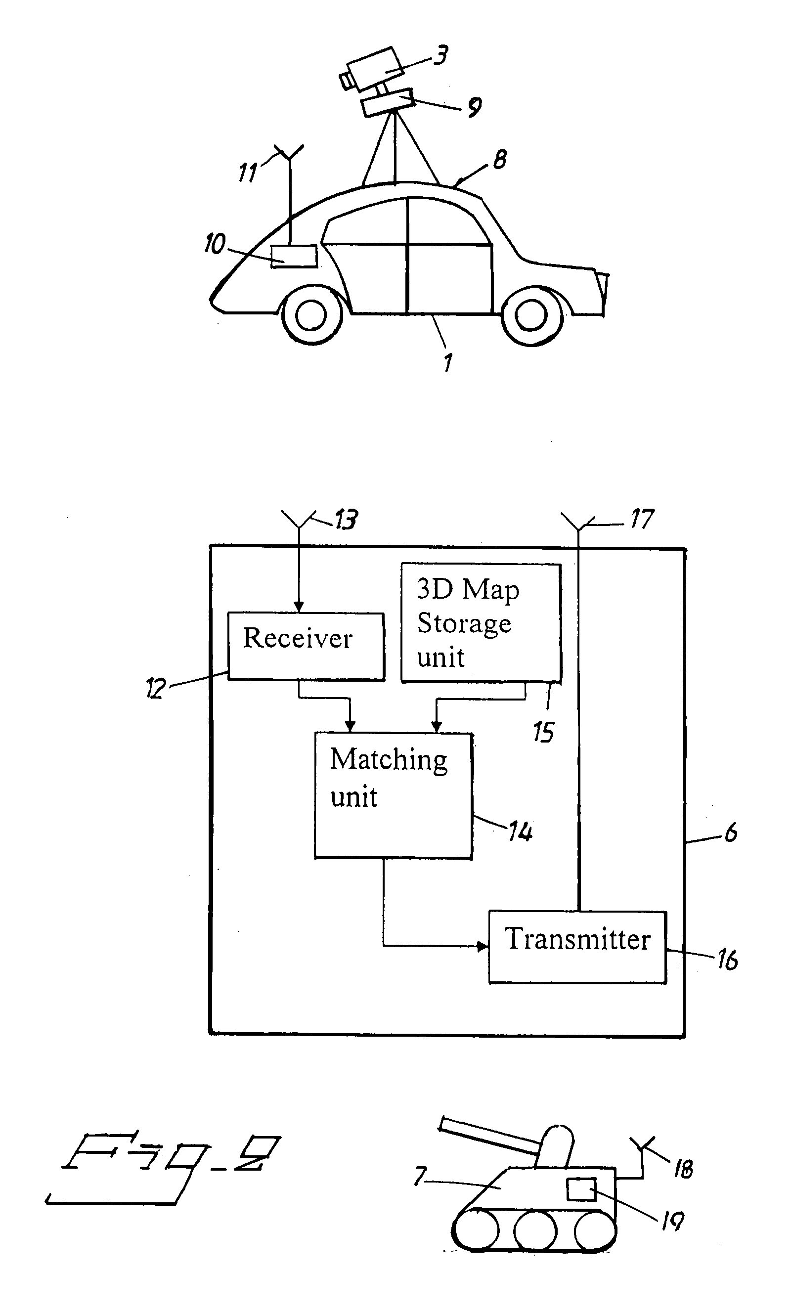 Target locating method and a target locating system