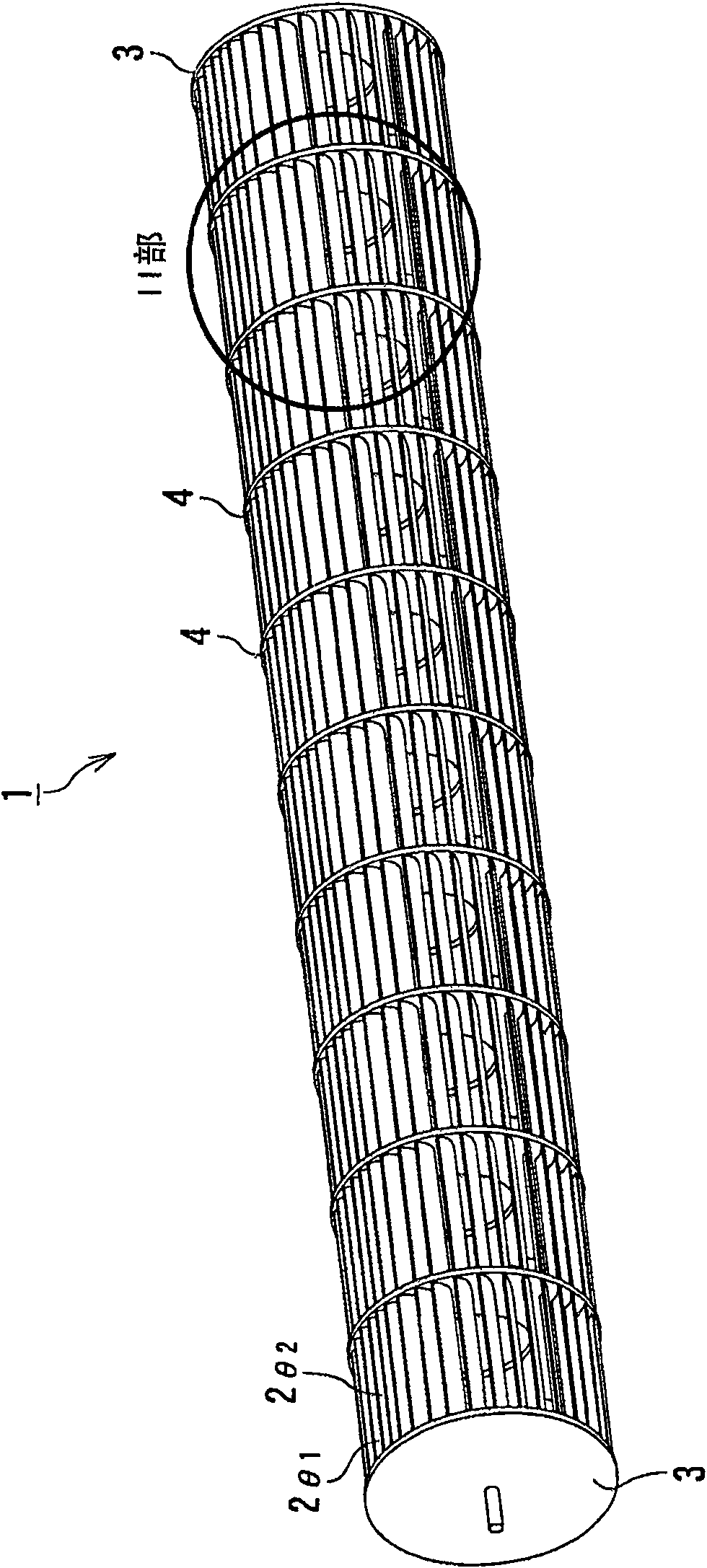 Cross flow fan and air conditioner with the fan