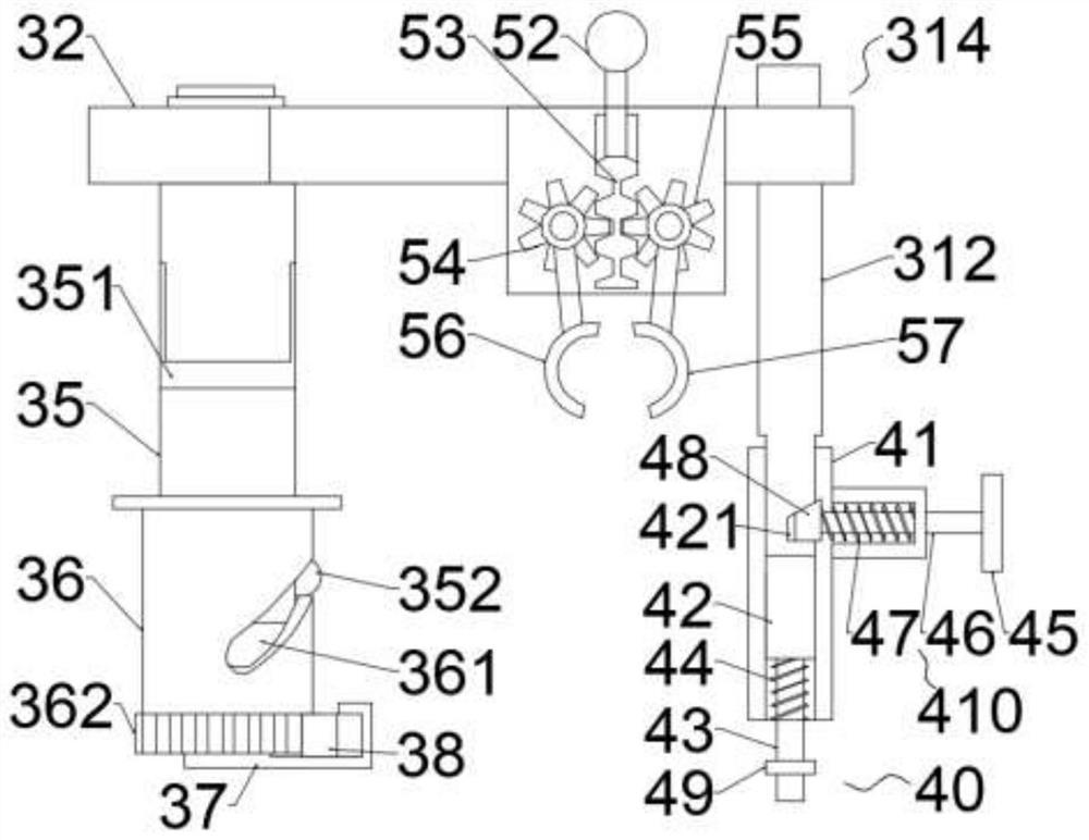 Catheter fixing device for gastrointestinal tumor surgery