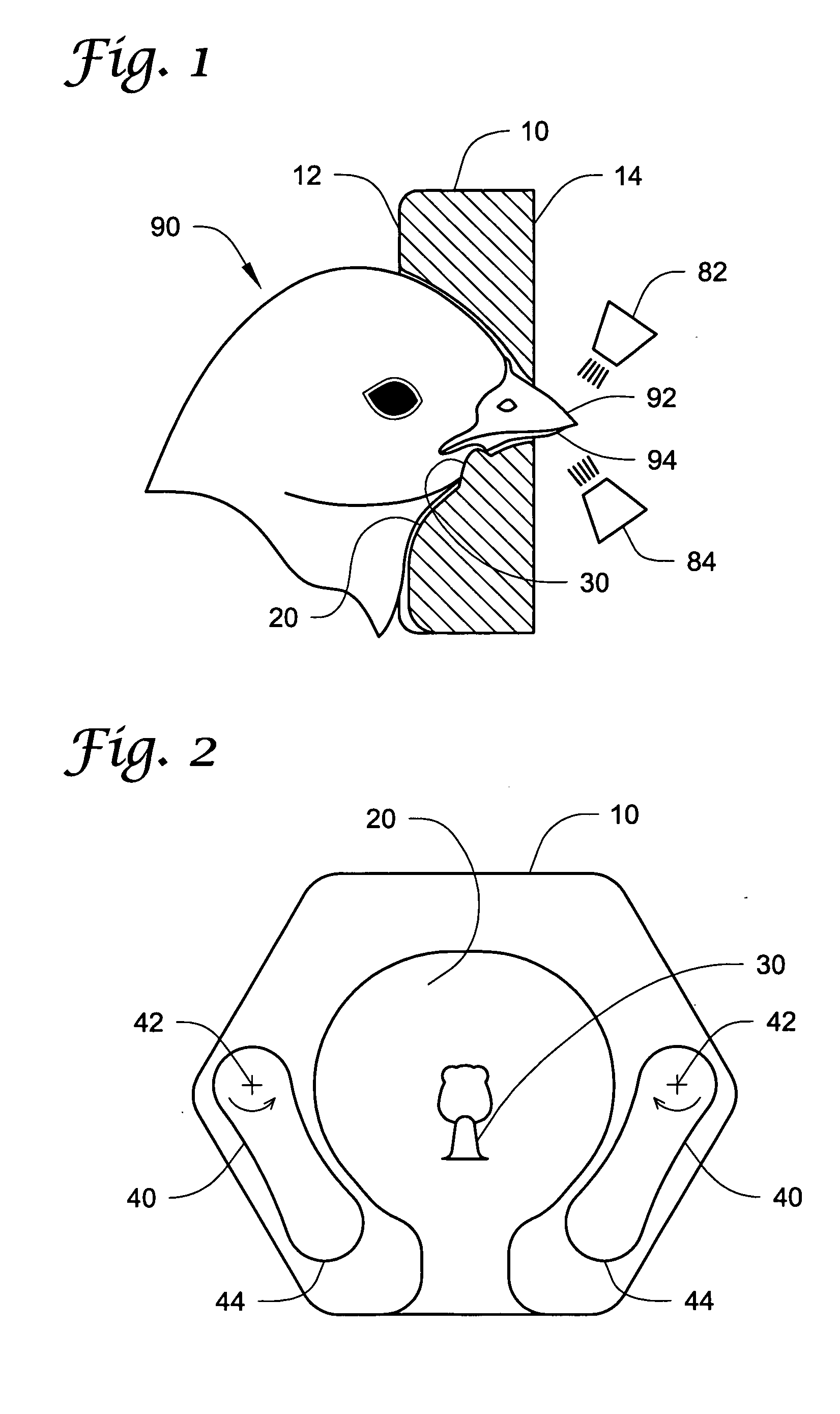 Beak treatment with tongue protection