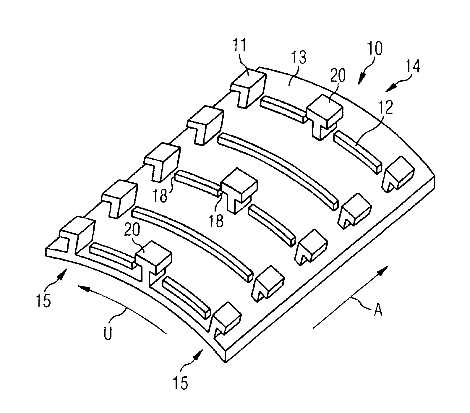 Annular combustion chambers for a gas turbine and gas turbine