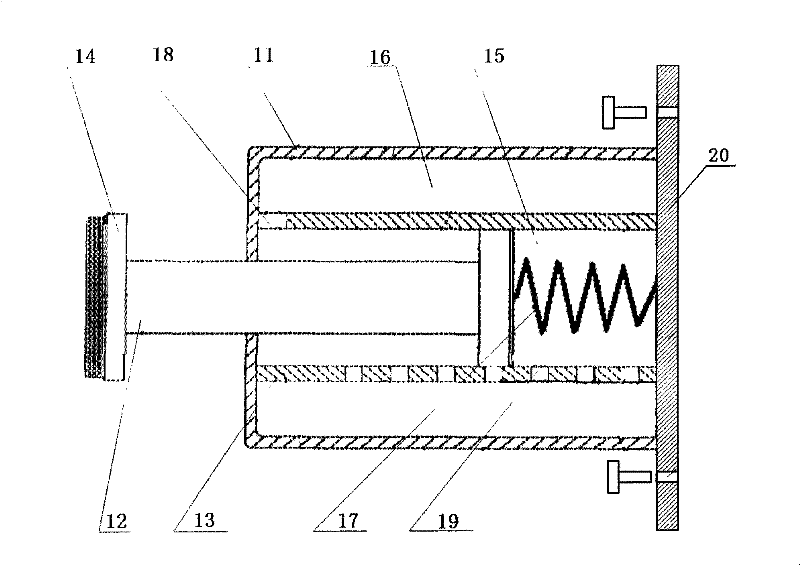 Compound rear protective plate of truck