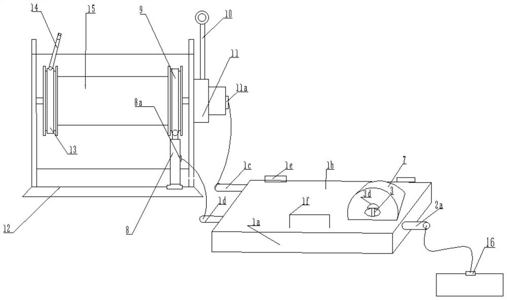 Air-operated winch mistaken starting prevention device and operation method