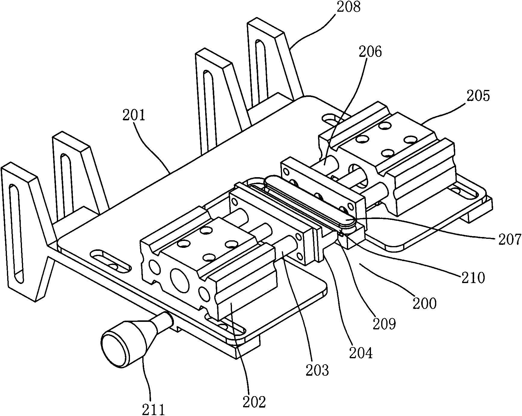 Powder-clamping preventing device and powder packing machine