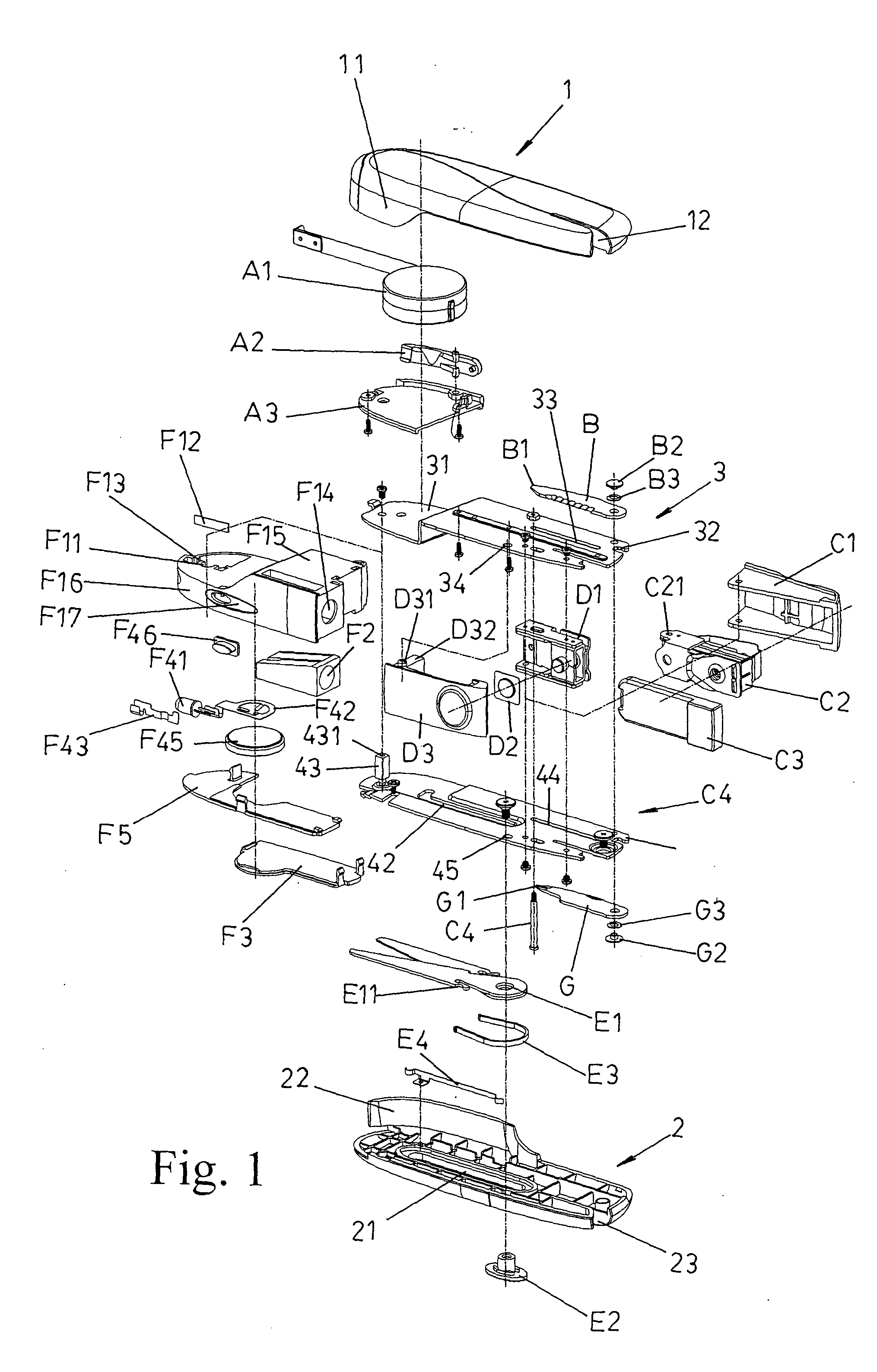 Ten-in-one pocket stationery unit