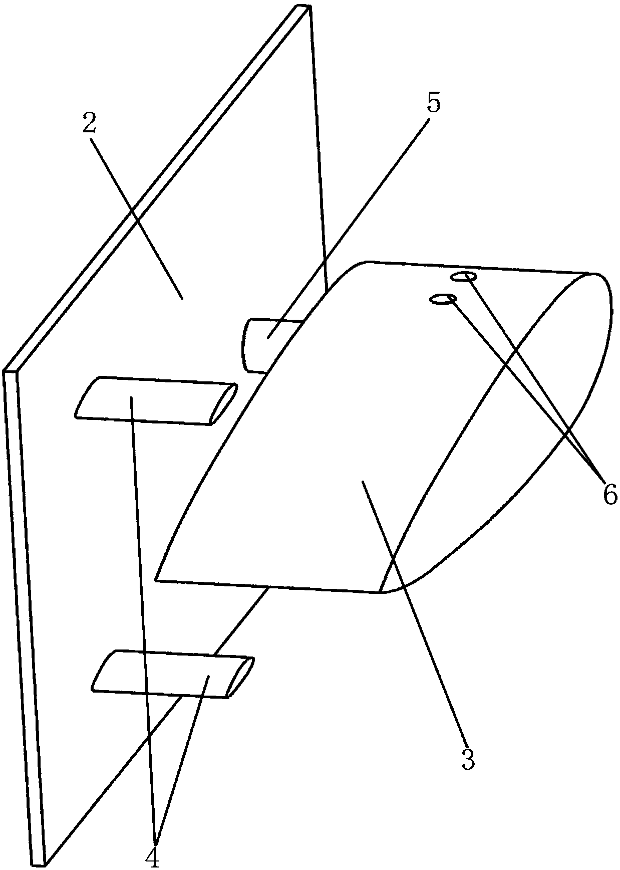 Anti-roll and anti-drag serial hydrofoils and ship equipped with anti-roll and anti-drag serial hydrofoils