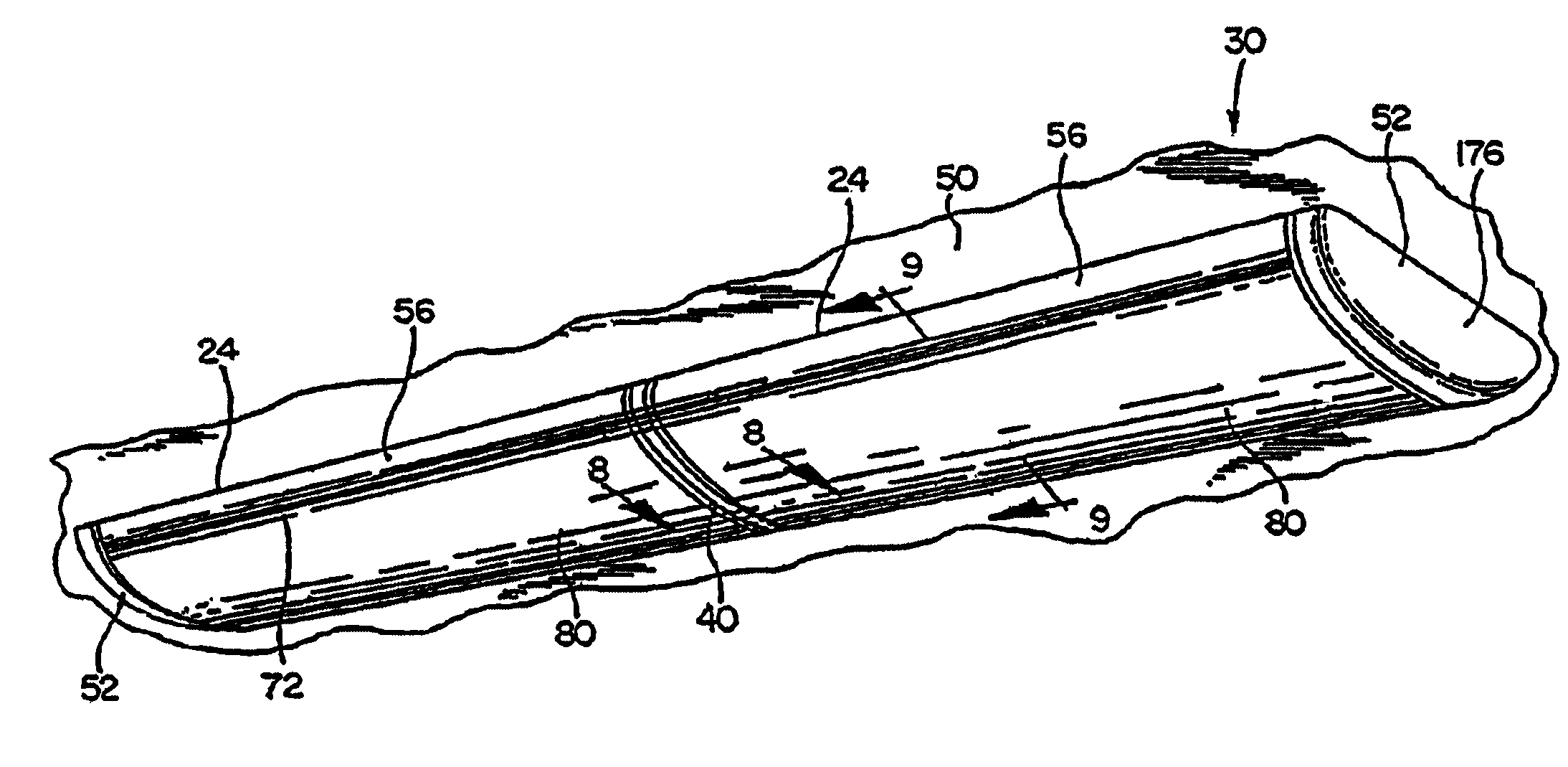 Selectively-extendable modular lighting fixture and method