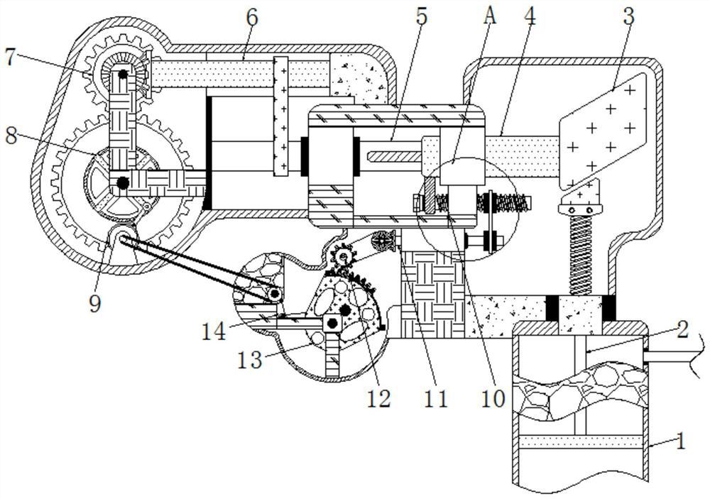 Injection molding machine capable of solving problems of waste of injection molding liquid and incapability in adjustment of injection molding speed