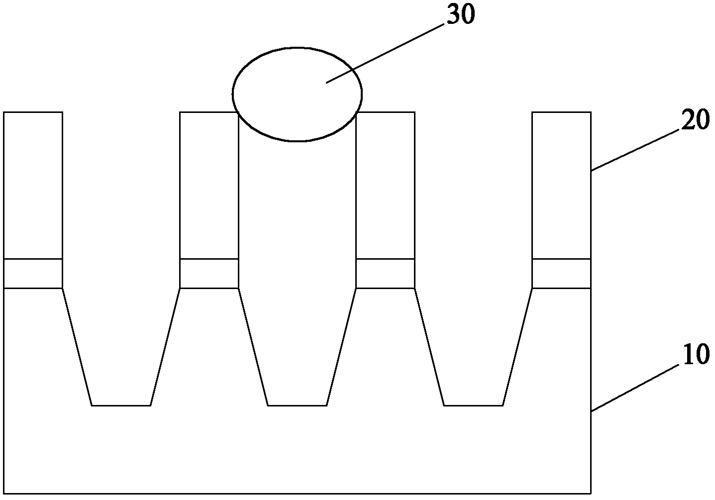 Method for improving small-spherical defect in manufacture process of shallow trench isolation substrate