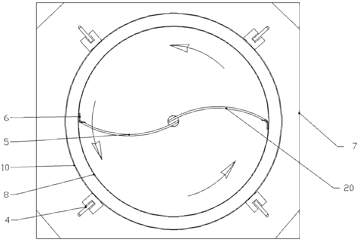 Drum extrusion type washing machine