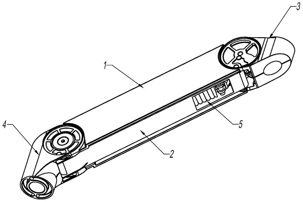 Adjustable supporting arm