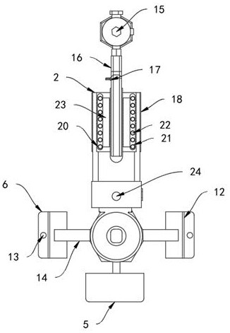 Biological reaction separation device with high stability