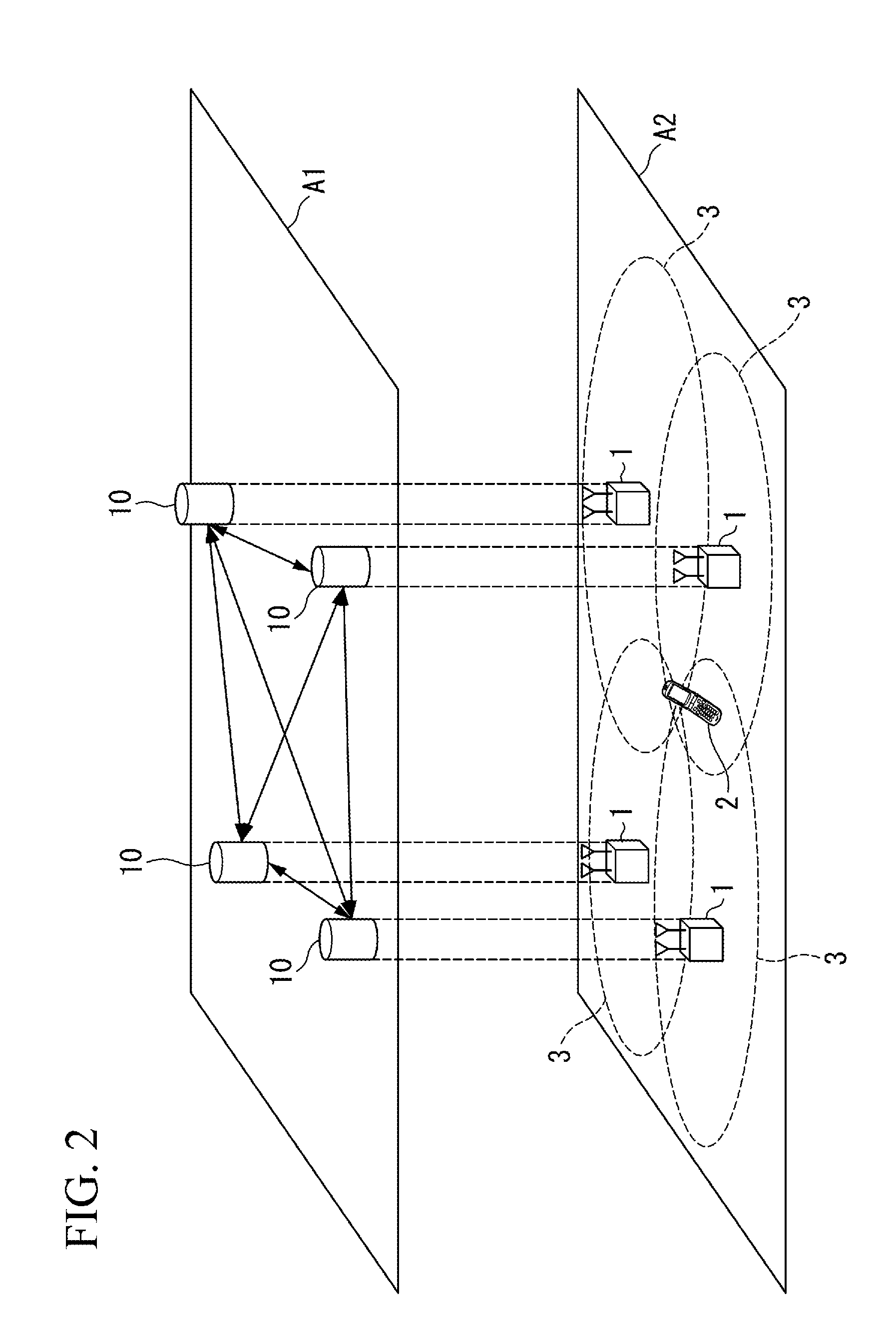 Cellular mobile communication system, base station control device, and interstation-cooperated communication control method