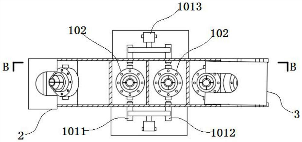 A rotating cleaning device for finished bearings