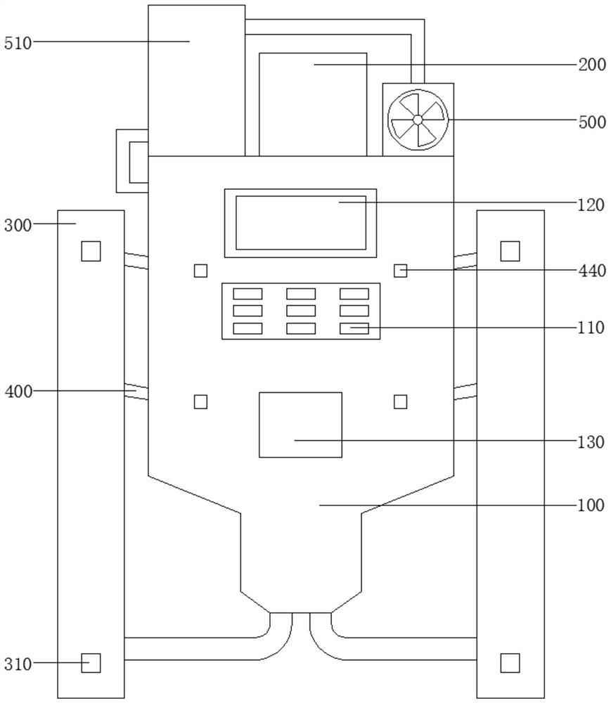 Rust removal device for workshop steel structure