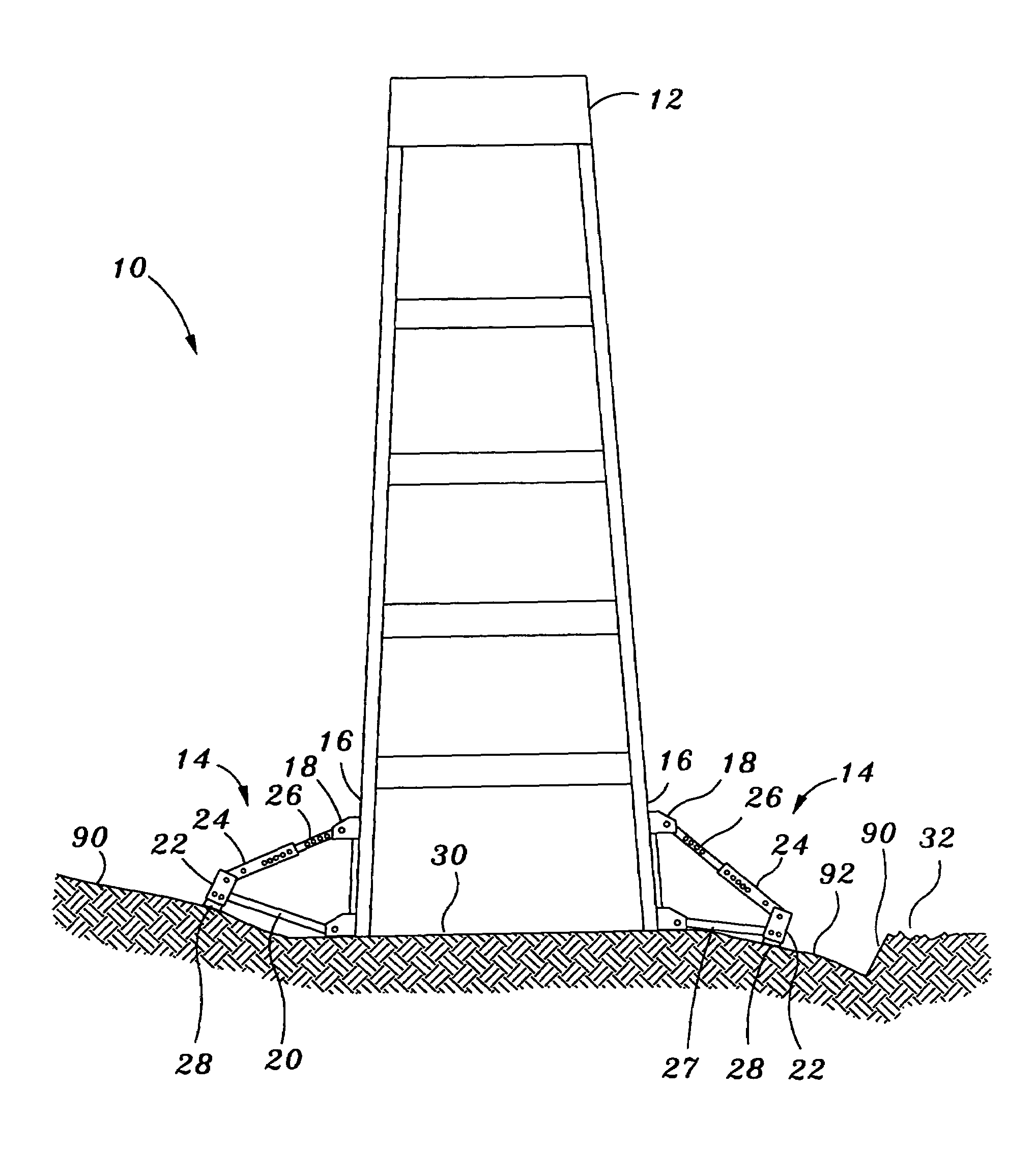 Ladder stabilizer