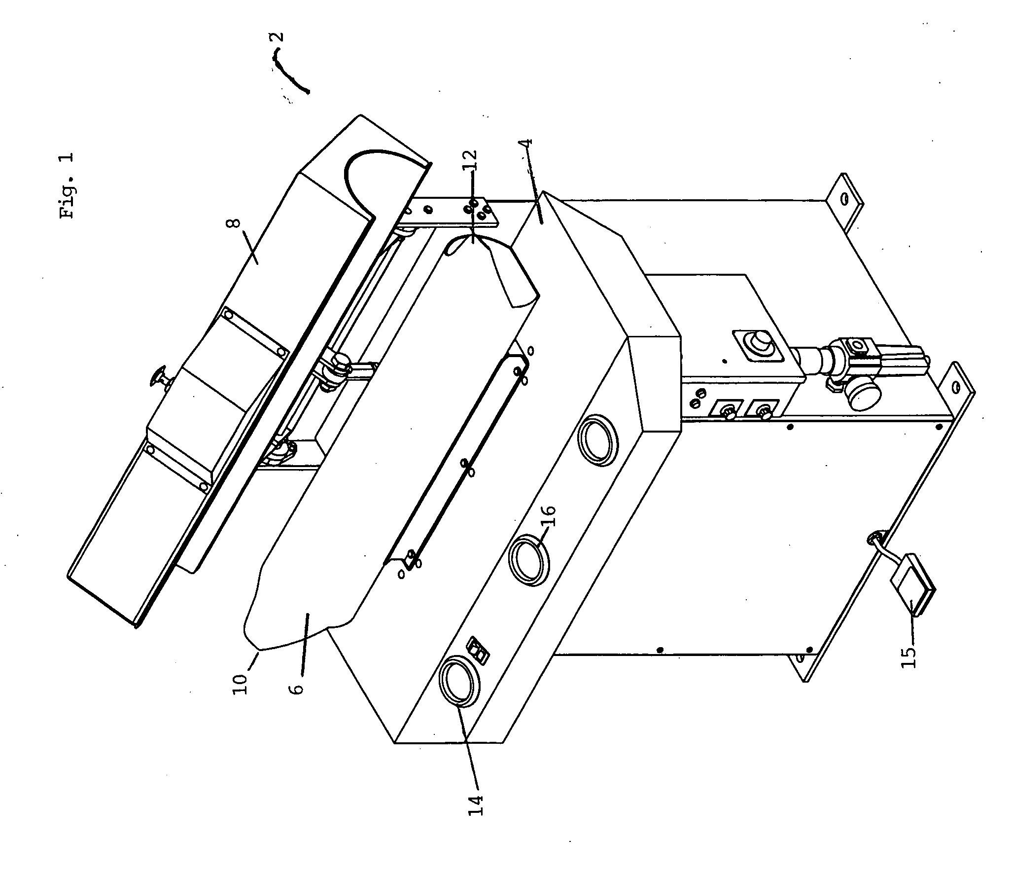 Cuff and collar press having asymmetric pleaters