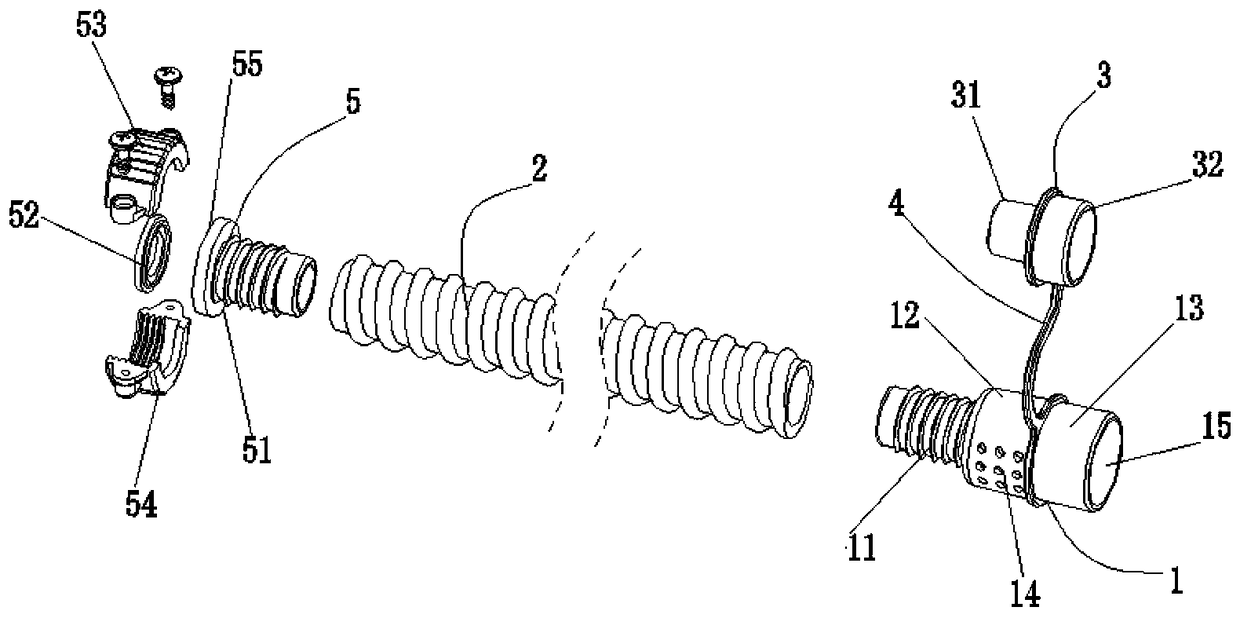 Inflatable hose for pool inflation