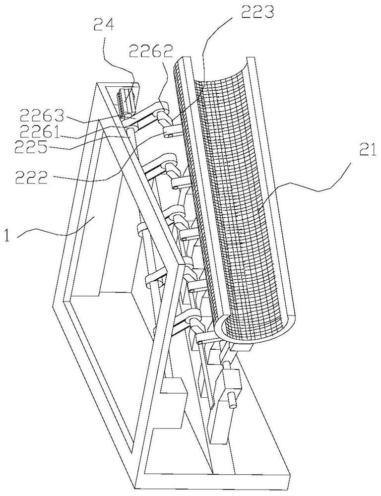 Multi-stage screening mechanism, concrete sand and gravel screening device