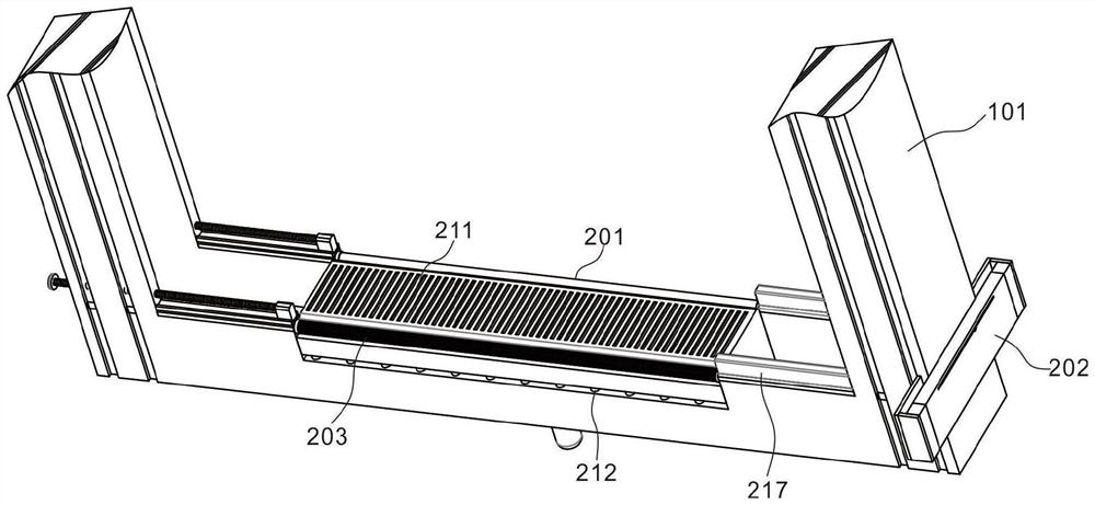 Restraining device with posture adjusting function for animal husbandry and veterinary surgeries