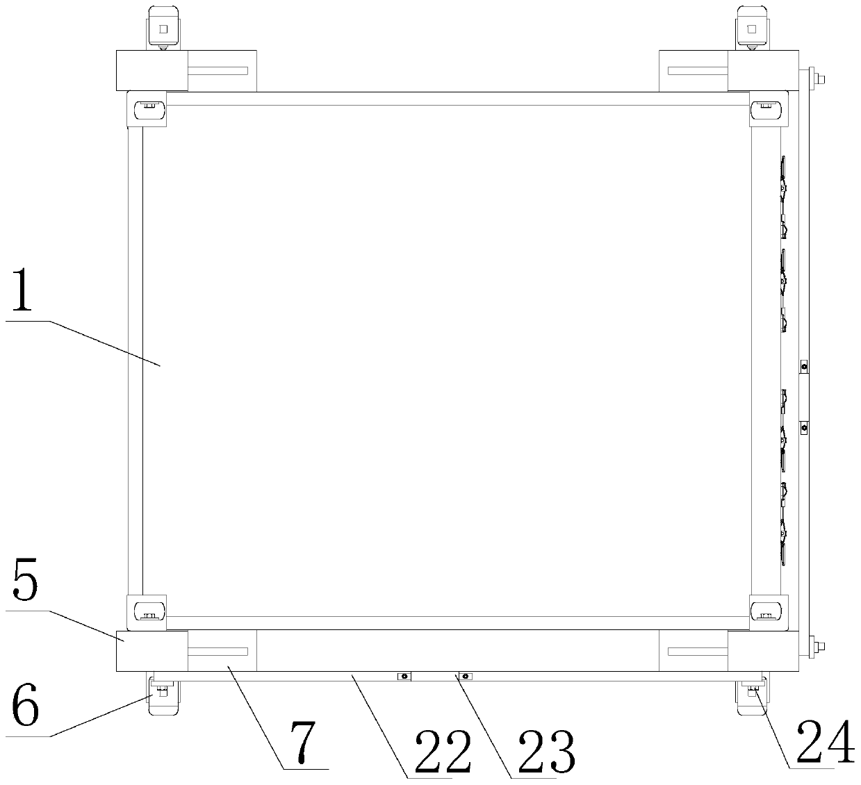 Container convenient to load and unload