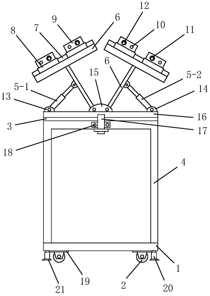 Drilling and blasting vehicle for tunnel excavation construction integrated with rotating and translation functions